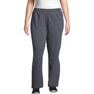 JMS by Hanes Womens High Rise Sweatpant Plus - Slate Sz 3X 925267